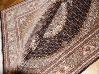 インテリアラグペルシャカーペットタブリズマヒ57050