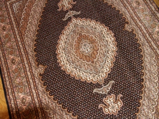 インテリアラグペルシャカーペットタブリズマヒ57050