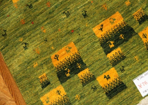 高品質手織りペルシャギャッベコルデスタンギャッベイラン製58444