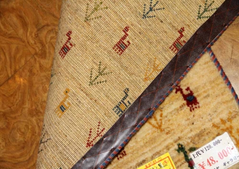 手織りペルシャギャッベイラン製玄関マット192140