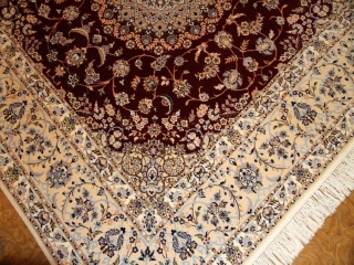 ハビビヤン工房最高級正方形絨毯57033