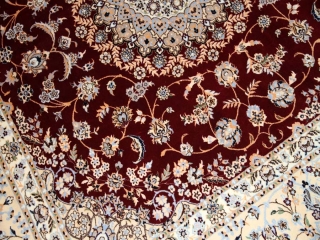 ハビビヤン工房最高級正方形絨毯57033