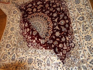 ハビビヤン工房最高級正方形絨毯57033