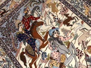 イスファハンハンティングデザインペルシャ50135