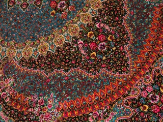 最高級手織りシルクペルシャ絨毯ジャムシディー工房60016