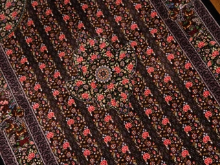 最高級有名工房のJEDDI玄関マットシルクペルシャ絨毯60064