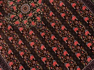 最高級有名工房のJEDDI玄関マットシルクペルシャ絨毯60064