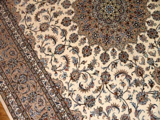 カシャーンシルク最高級ペルシャ絨毯ラグ99508