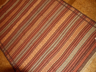 シンプルキリムのカラート産地手織りウール4437