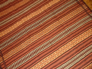 シンプルキリムのカラート産地手織りウール4437