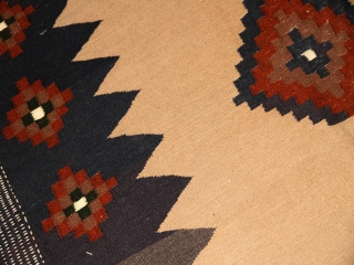 ソフレキリムの正方形ウール12018