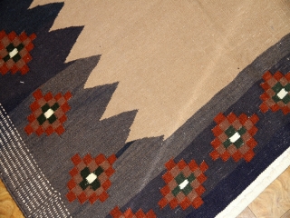 ソフレキリムの正方形ウール12018