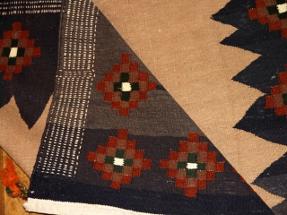 ソフレキリムの正方形ウール12018