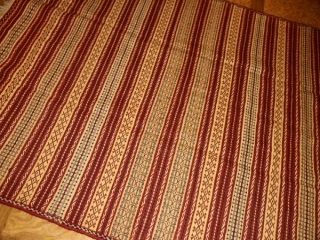 リビングサイズのカラート手織りキリム32382