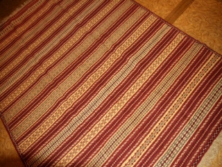 リビングサイズのカラート手織りキリム32382