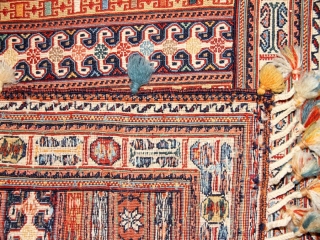 キリムギャッベ珍しい織物自然の色使い26897