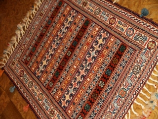 キリムギャッベ珍しい織物自然の色使い26897