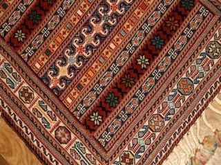 キリムギャッベ珍しい織物自然の色使い26897