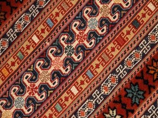 キリムギャッベ珍しい織物自然の色使い26897