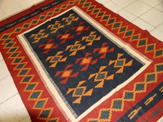 シラズリビング手織りキリムペルシャ輸入160000