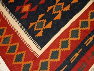 シラズリビング手織りキリムペルシャ輸入160000