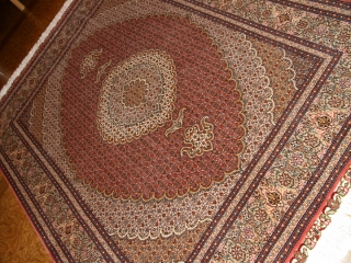 medallion design persian carpet マヒラグ50151