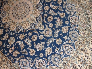 ペルシャブルーリビング絨毯、憧れのペルシャ絨毯ナイン59029