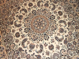 素敵なリビングラグ正方形ナインペルシャ絨毯58088