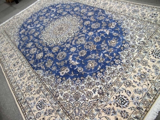 ペルシャブルー憧れのペルシャ絨毯ナイン33534