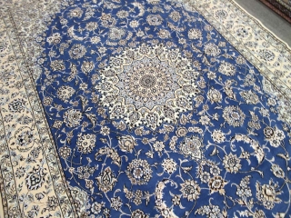 ペルシャブルー憧れのペルシャ絨毯ナイン33534