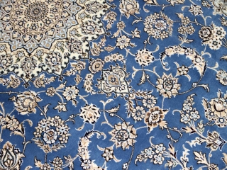 ペルシャブルー憧れのペルシャ絨毯ナイン33534