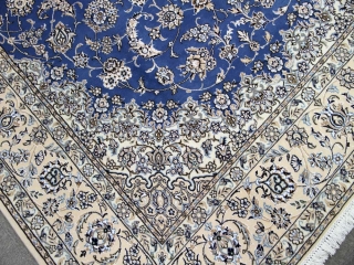 ペルシャブルー憧れのペルシャ絨毯ナイン33534