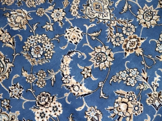 ペルシャブルー憧れのペルシャ絨毯ナイン33534