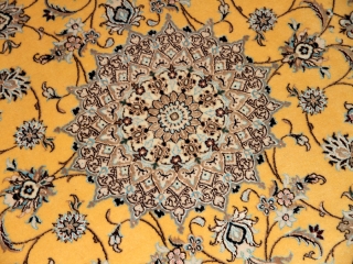 ハビビヤン工房高級ナイン手織りラグ77794