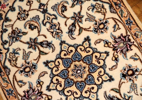 マンションの玄関マット、手織りペルシ絨毯40040