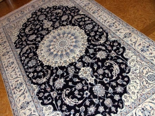 高品質有名工房、ペルシャ絨毯ナイン35237