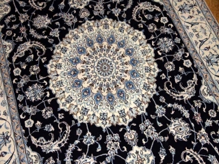 高品質有名工房、ペルシャ絨毯ナイン35237