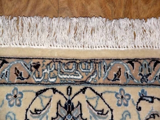 高品質有名工房、ペルシャ絨毯ナイン35237