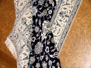 高品質有名工房、ペルシャ絨毯ナイン35237