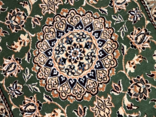高品質手織りペルシャ絨毯玄関マットナイン58019