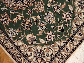高品質手織りペルシャ絨毯玄関マットナイン58019