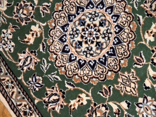 高品質手織りペルシャ絨毯玄関マットナイン58019