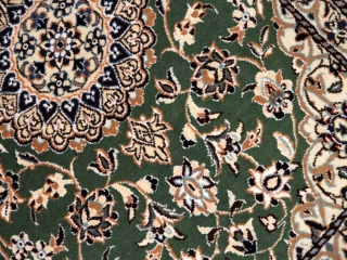 高品質手織りペルシャ絨毯玄関マットナイン58019