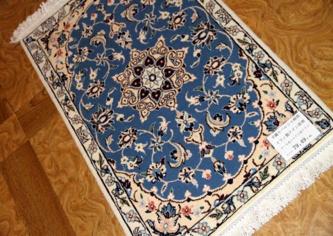 マンションの玄関マット、手織りペルシ絨毯40545