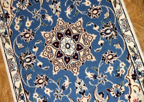 マンションの玄関マット、手織りペルシ絨毯40545