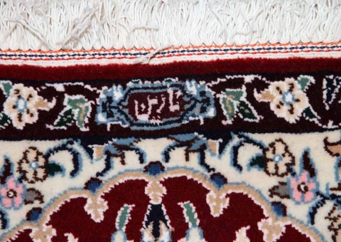 赤色綺麗な玄関マット小さいマンションサイズ41944