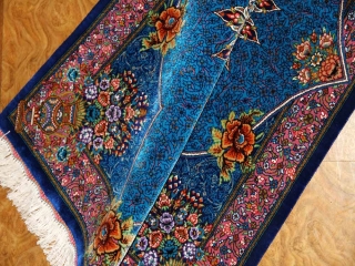 高級手織りペルシャ絨毯マンションの玄関マットシルク60035