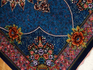 高級手織りペルシャ絨毯マンションの玄関マットシルク60035