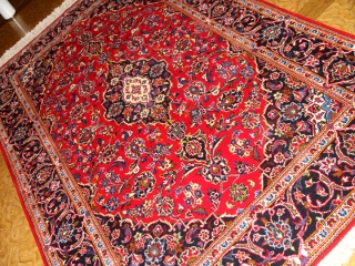 通販カーペットのペルシャ柄カシャーンラグ50125