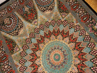 最高級シャーヤディデザインおしゃれシルクラグ60012